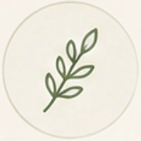 Delicate botanical branch