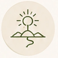 Light and peace line illustration