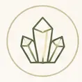 A natural gemstone illustration